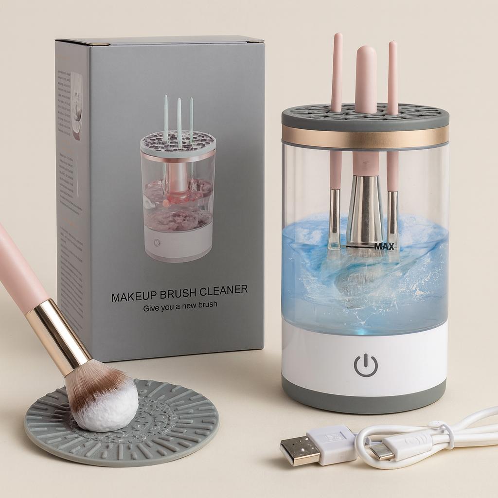 One-Touch Makeup Brush Cleaner